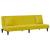 Set de canapele cu perne, 2 piese, galben, catifea GartenMobel Dekor