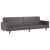 Set de canapele, 2 piese, gri, piele ecologică GartenMobel Dekor