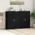 Dulapuri, 2 buc., negru, 60x31x84 cm, lemn prelucrat GartenMobel Dekor