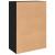 Dulapuri, 2 buc., negru, 60x31x84 cm, lemn prelucrat GartenMobel Dekor