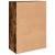 Dulapuri, 2 buc., stejar fumuriu, 60x31x84 cm, lemn prelucrat GartenMobel Dekor