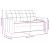Set de canapele cu perne, 2 piese, roz, catifea GartenMobel Dekor