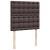 Pat box spring cu saltea, maro închis, 80x200 cm, textil GartenMobel Dekor