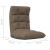 Scaun de podea pliabil, gri taupe, material textil GartenMobel Dekor
