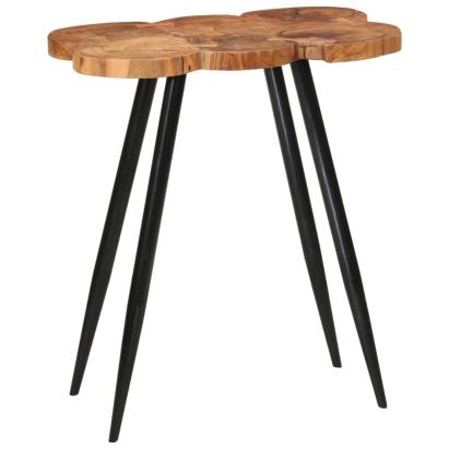 Masă de bar din buștean, 90x54x105 cm, lemn masiv de acacia  GartenMobel Dekor