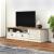 Comodă TV VIGO, alb, 156x40x40 cm, lemn masiv de pin GartenMobel Dekor
