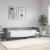 Cadru de pat, gri deschis, 80x200 cm, material textil GartenMobel Dekor