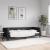 Pat de zi, negru, 80x200 cm, material textil GartenMobel Dekor