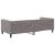 Pat de zi, gri taupe, 90x200 cm, material textil GartenMobel Dekor