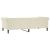 Pat de zi, crem, 90x200 cm, piele ecologică GartenMobel Dekor