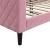 Pat de zi, roz, 80x200 cm, catifea GartenMobel Dekor
