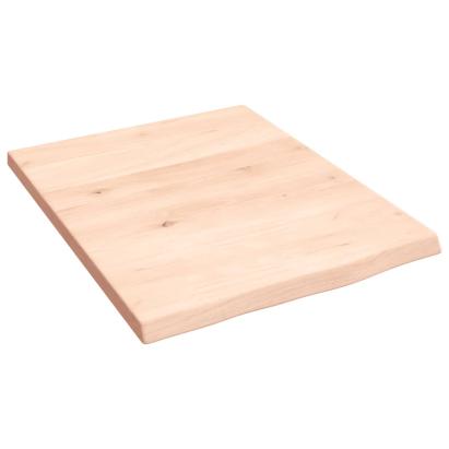 Poliță de perete, 40x50x2 cm, lemn masiv de stejar netratat GartenMobel Dekor