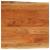 Blat de masă pătrată 60x60x3,8 cm lemn masiv acacia margine vie GartenMobel Dekor