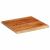 Blat de masă pătrată 60x60x3,8 cm lemn masiv acacia margine vie GartenMobel Dekor