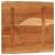 Blat de masă pătrată 60x60x3,8 cm lemn masiv acacia margine vie GartenMobel Dekor