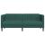 Canapea, 2 locuri, verde închis, material textil GartenMobel Dekor
