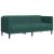 Canapea, 2 locuri, verde închis, material textil GartenMobel Dekor
