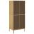 Șifonier "FLORO", maro ceruit, 77x53x171 cm, lemn masiv pin GartenMobel Dekor