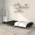 Canapea extensibilă cu 2 locuri, negru, material textil GartenMobel Dekor