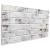 Panouri de perete 3D, 10 buc., gri deschis, 100x50 cm, EPS GartenMobel Dekor