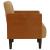 Canapea Scaun cu Cotiere Maro 55 cm Catifea GartenMobel Dekor