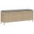 Bancă de grădină cu pernă Bej 110x30x40,5 cm Poly Ratan GartenMobel Dekor
