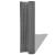 Gard pentru grădină cu două fețe, gri, 150 x 500 cm, PVC GartenMobel Dekor