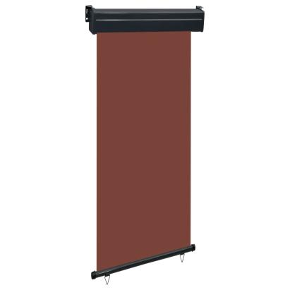 Copertină laterală de balcon, maro, 100 x 250 cm GartenMobel Dekor