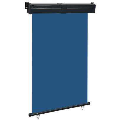 Copertină laterală de balcon, albastru, 125 x 250 cm GartenMobel Dekor