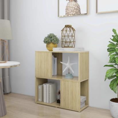 Bibliotecă, stejar sonoma, 60x24x63 cm, PAL GartenMobel Dekor