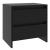 Noptiere, 2 buc., negru, 45x34,5x44,5 cm, PAL  GartenMobel Dekor