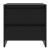Noptiere, 2 buc., negru, 45x34,5x44,5 cm, PAL  GartenMobel Dekor