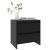 Noptiere, 2 buc., negru, 45x34,5x44,5 cm, PAL  GartenMobel Dekor