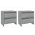 Noptiere, 2 buc., stejar sonoma gri, 45x34,5x44,5 cm, PAL GartenMobel Dekor