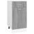Dulap inferior cu sertar gri sonoma 40x46x81,5cm lemn prelucrat GartenMobel Dekor