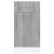 Dulap inferior cu sertar gri sonoma 40x46x81,5cm lemn prelucrat GartenMobel Dekor