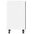 Dulap inferior cu sertar gri sonoma 50x46x81,5cm lemn prelucrat GartenMobel Dekor