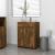 Dulap de baie, stejar fumuriu, 60x33x80 cm, lemn prelucrat GartenMobel Dekor