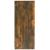 Dulap de baie, stejar fumuriu, 60x33x80 cm, lemn prelucrat GartenMobel Dekor