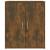 Pantofar, stejar fumuriu, 60x35x70 cm, lemn prelucrat GartenMobel Dekor