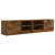 Comodă TV, 2 buc.,stejar fumuriu, 80x35x36,5 cm, lemn prelucrat GartenMobel Dekor
