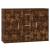 Dulap, stejar fumuriu, 91x29,5x65 cm, lemn compozit GartenMobel Dekor