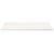Blat de masă alb 110x55x2,5 cm lemn masiv de pin dreptunghiular GartenMobel Dekor