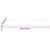Blat de birou, alb, 100x50x2,5 cm, lemn masiv de pin GartenMobel Dekor