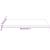 Blat de birou, alb, 110x55x2,5 cm, lemn masiv de pin GartenMobel Dekor