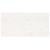 Blat de birou, alb, 100x50x2,5 cm, lemn masiv de pin GartenMobel Dekor