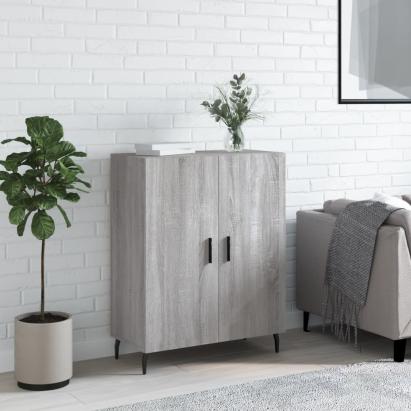 Dulap, gri sonoma, 69,5x34x90 cm, lemn compozit GartenMobel Dekor