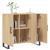 Dulap, stejar sonoma, 90x34x80 cm, lemn compozit GartenMobel Dekor