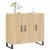 Dulap, stejar sonoma, 90x34x80 cm, lemn compozit GartenMobel Dekor