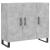 Dulap, gri beton, 90x34x80 cm, lemn compozit GartenMobel Dekor